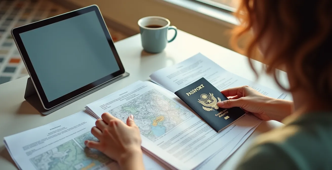 Übersicht wichtiger Dokumente für Workation in Spanien