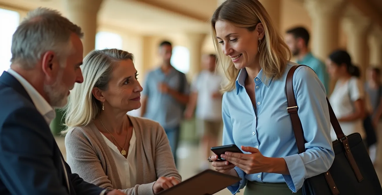 Reiseleitung hilft krankem Urlauber mit medizinischer Versorgung
